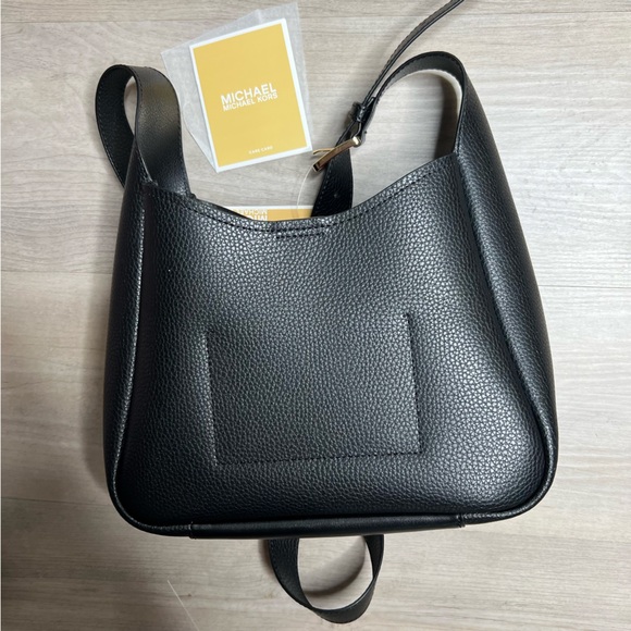 NWT Michael Kors Birch Leather Crossbody Bag in Black - Picture 4 of 5